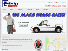 Tablet Screenshot of gamrylocksmith.com